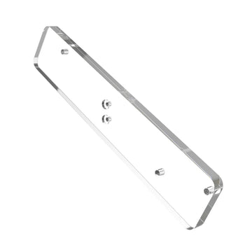Evolution Low Profile Mounting Plate (Presentation Row) in Acrylic