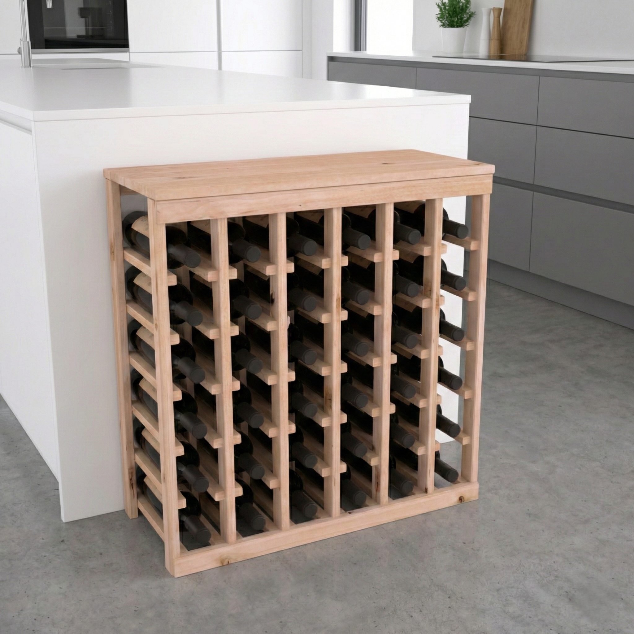 Living Series - 36 Bottle Tabletop Rack