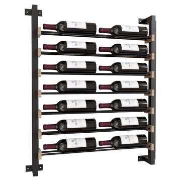 Millesime Wine Wall Collection Streamline Wall-Mounted Wine Rack,  36