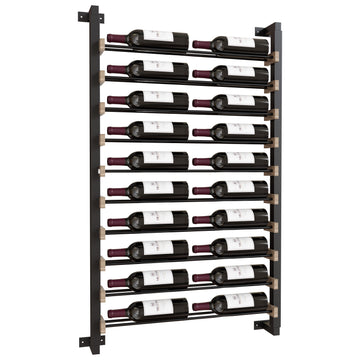 Millesime Wine Wall Collection Streamline Wall-Mounted Wine Rack,  48