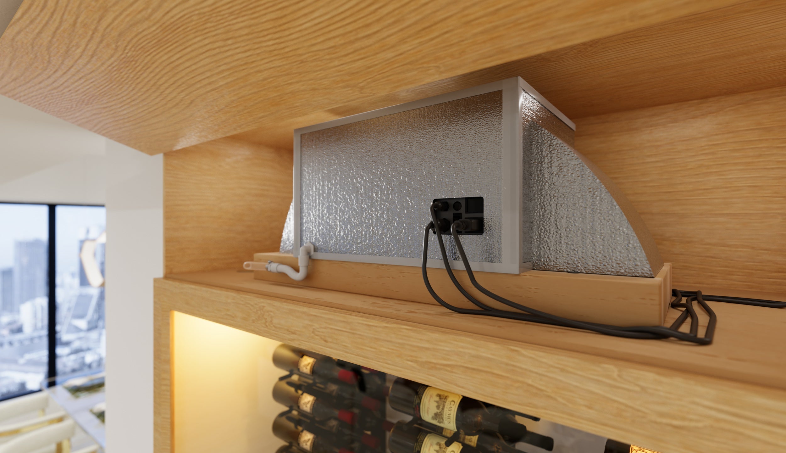 WhisperKOOL Blow-Through 8000 – Advanced 220V Condenser