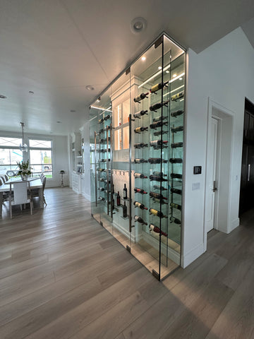 Vino Pins – Single-Bottle Wall-Mounted Metal Wine Rack Pegs