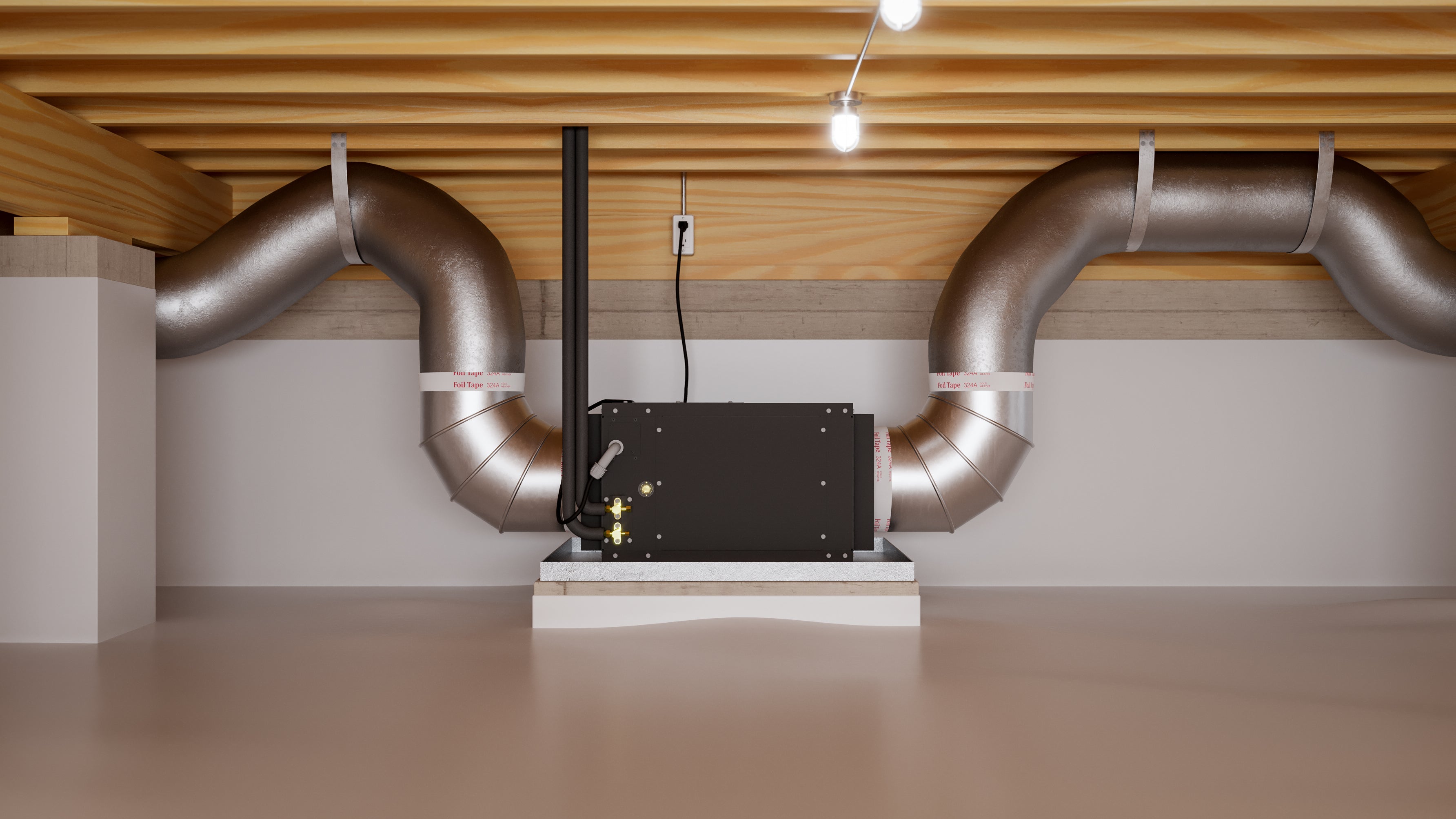 WhisperKOOL Blow-Through 8000 – Omega 110V Condenser