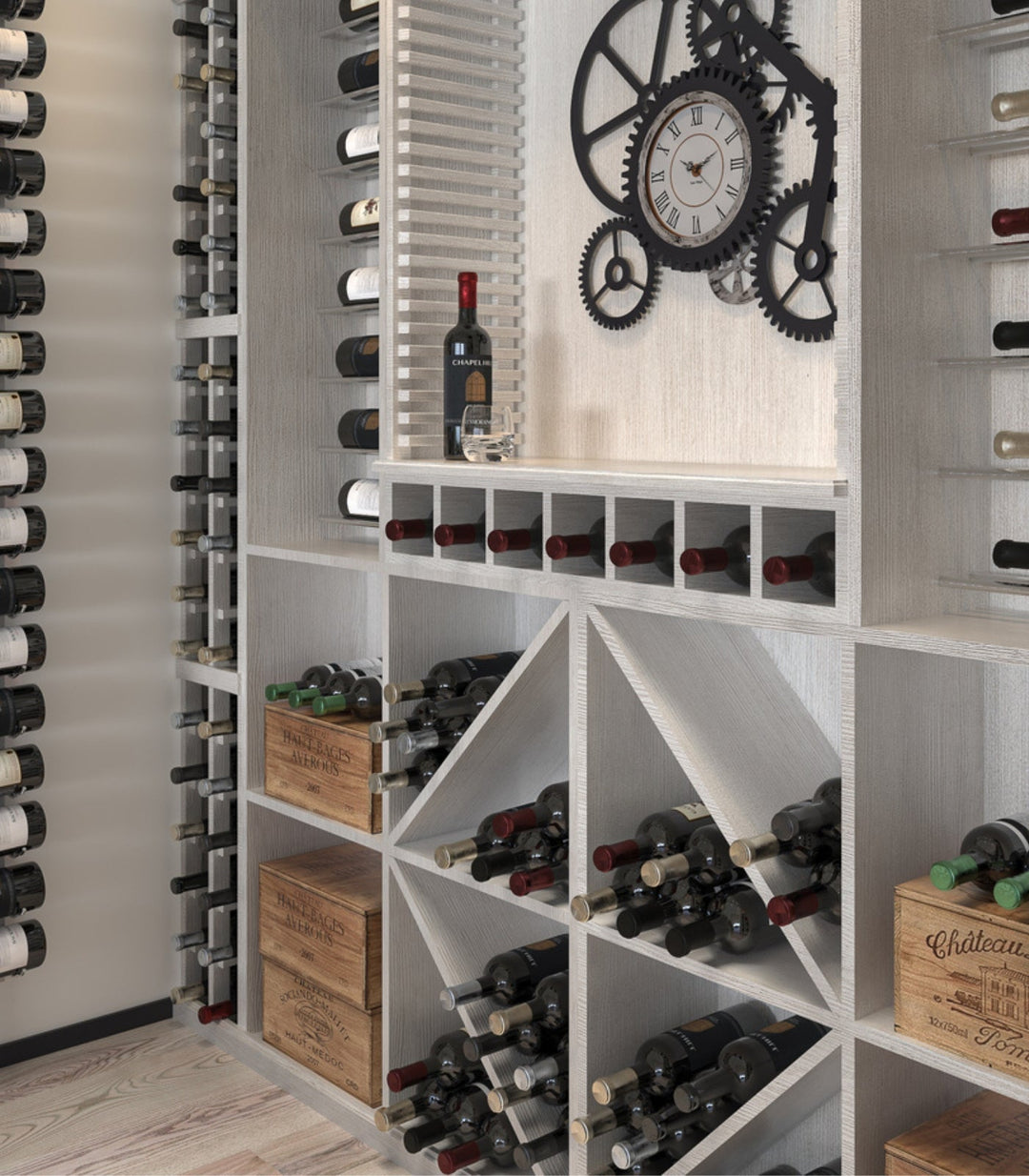 Open Shelf Wine Rack Storage Base
