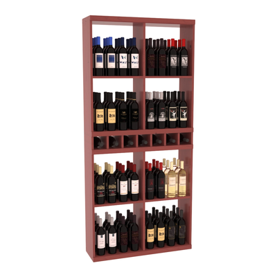 Retail Open Bin Display in Ponderosa Pine Cherry stained with WineSafe™ Satin Sealant