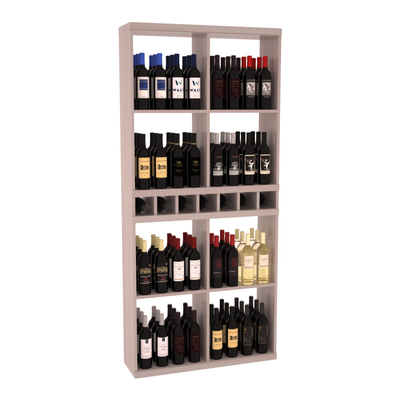 Retail Open Bin Display in Premium Redwood Greywash stained with WineSafe™ Satin Sealant