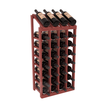 Retail Point of Purchase Display 4X8 in Ponderosa Pine Cherry stained with WineSafe™ Satin Sealant