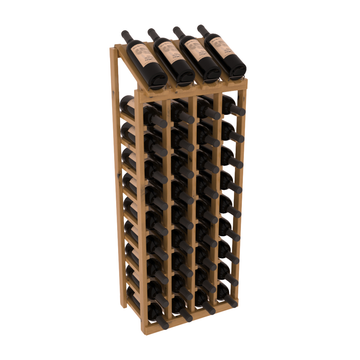 Retail Point of Purchase Display 4X10 in Knotty Alder Oak stained with WineSafe™ Satin Sealant