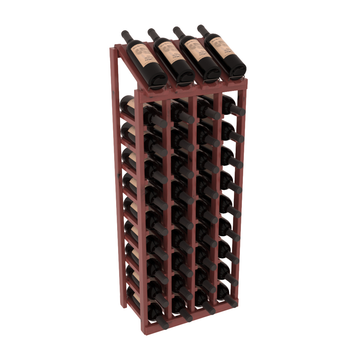 Retail Point of Purchase Display 4X10 in Knotty Alder Cherry stained with WineSafe™ Satin Sealant