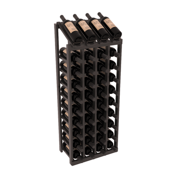 Retail Point of Purchase Display 4X10 in Knotty Alder Black stained with WineSafe™ Satin Sealant