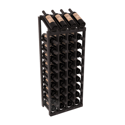 Retail Point of Purchase Display 4X10 in Premium Redwood Black stained with WineSafe™ Satin Sealant