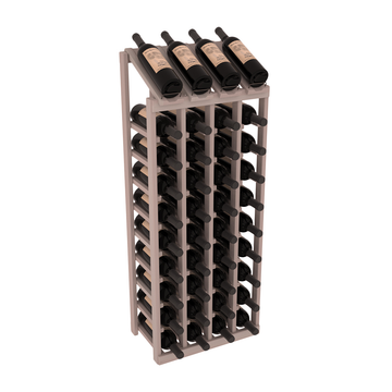 Retail Point of Purchase Display 4X10 in Premium Redwood Greywash stained without WineSafe™ Satin Sealant