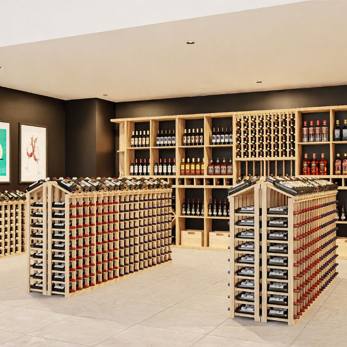 Retail and Commercial Wine and Liquor Displays