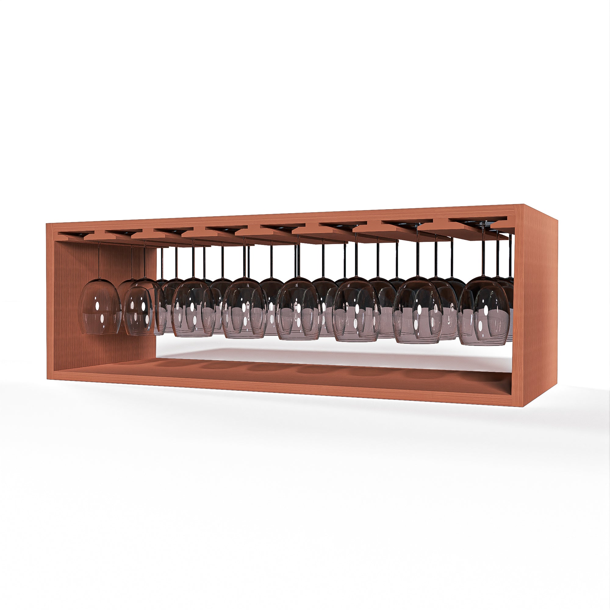 GrandCellar™ - 8 Column Full-Depth Stemware Rack  - 12