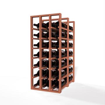 GrandCellar™ - 3 Column Full-Depth Double Deep Magnum Wine Rack - 36