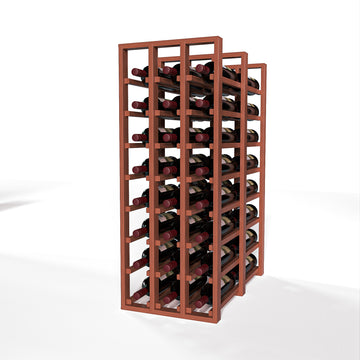 GrandCellar™ - 3 Column Full-Depth Double Deep Wine Rack - 36