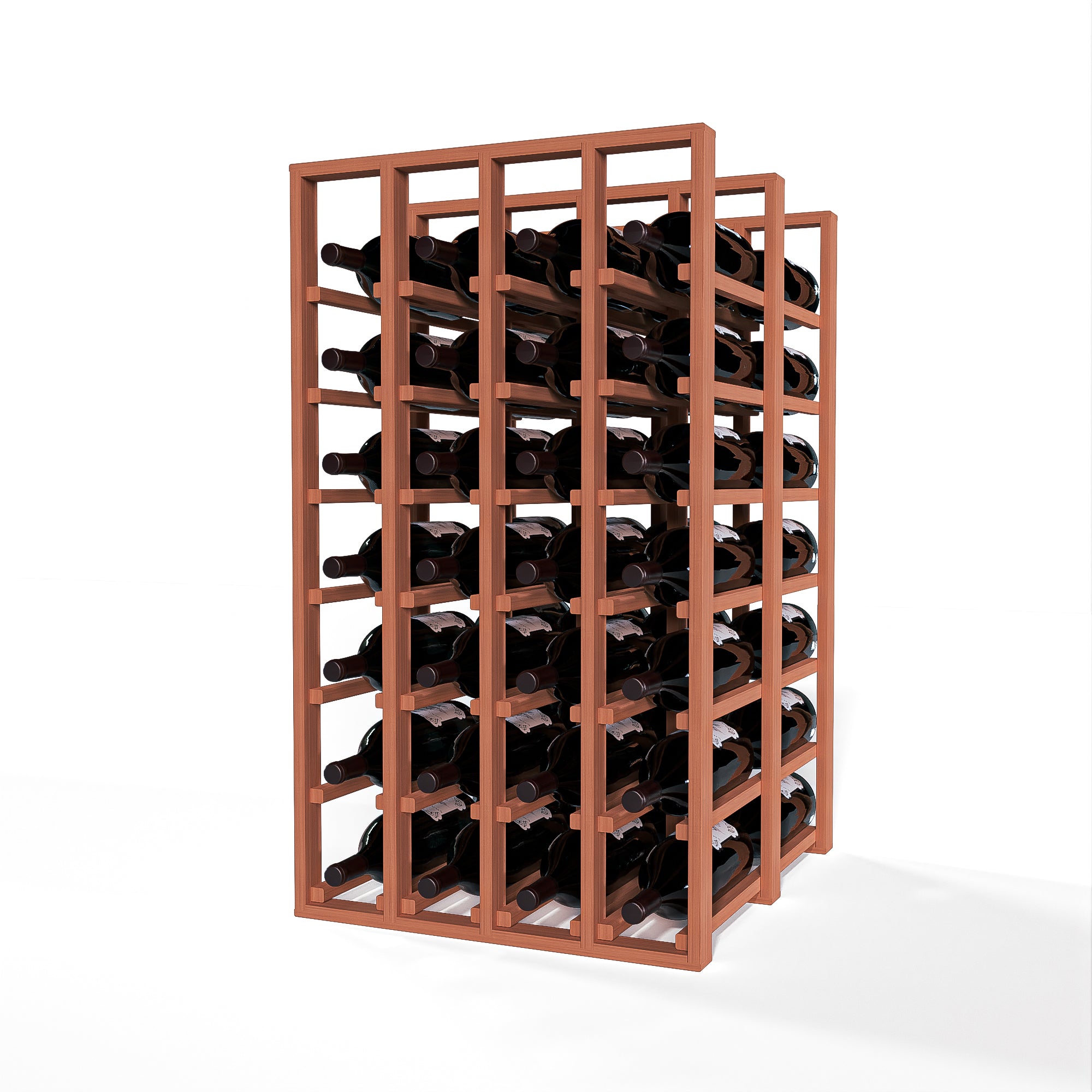 GrandCellar™ - 4 Column Full-Depth Double Deep Magnum Wine Rack - 36
