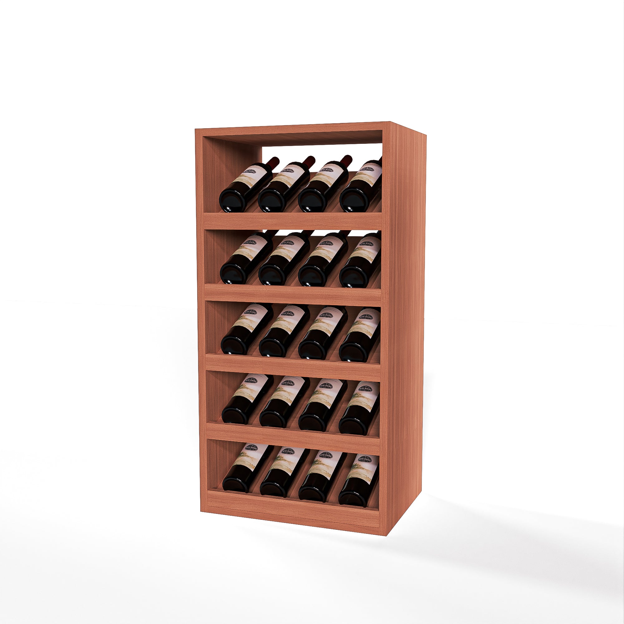 GrandCellar™ - 4 Column Full-Depth Wine Display  - 36