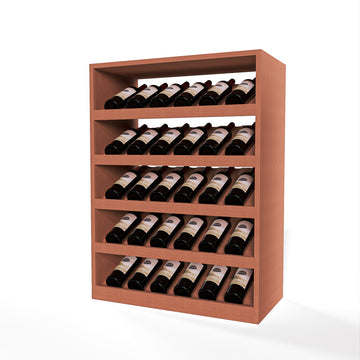 GrandCellar™ - 6 Column Full-Depth Cradle Wine Display - 36