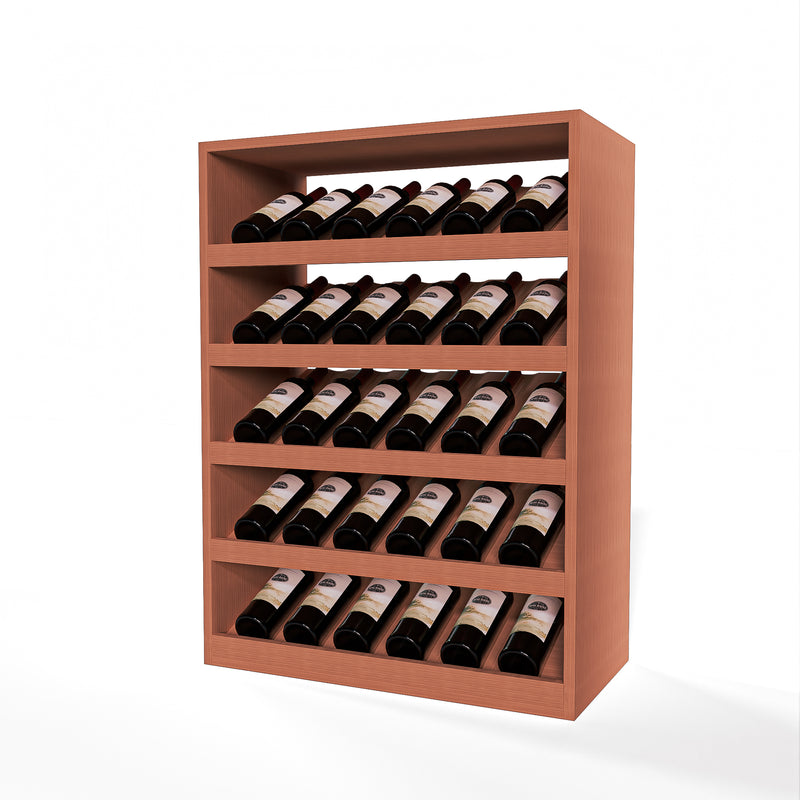 GrandCellar™ - 6 Column Full-Depth Cradle Wine Display - 36"