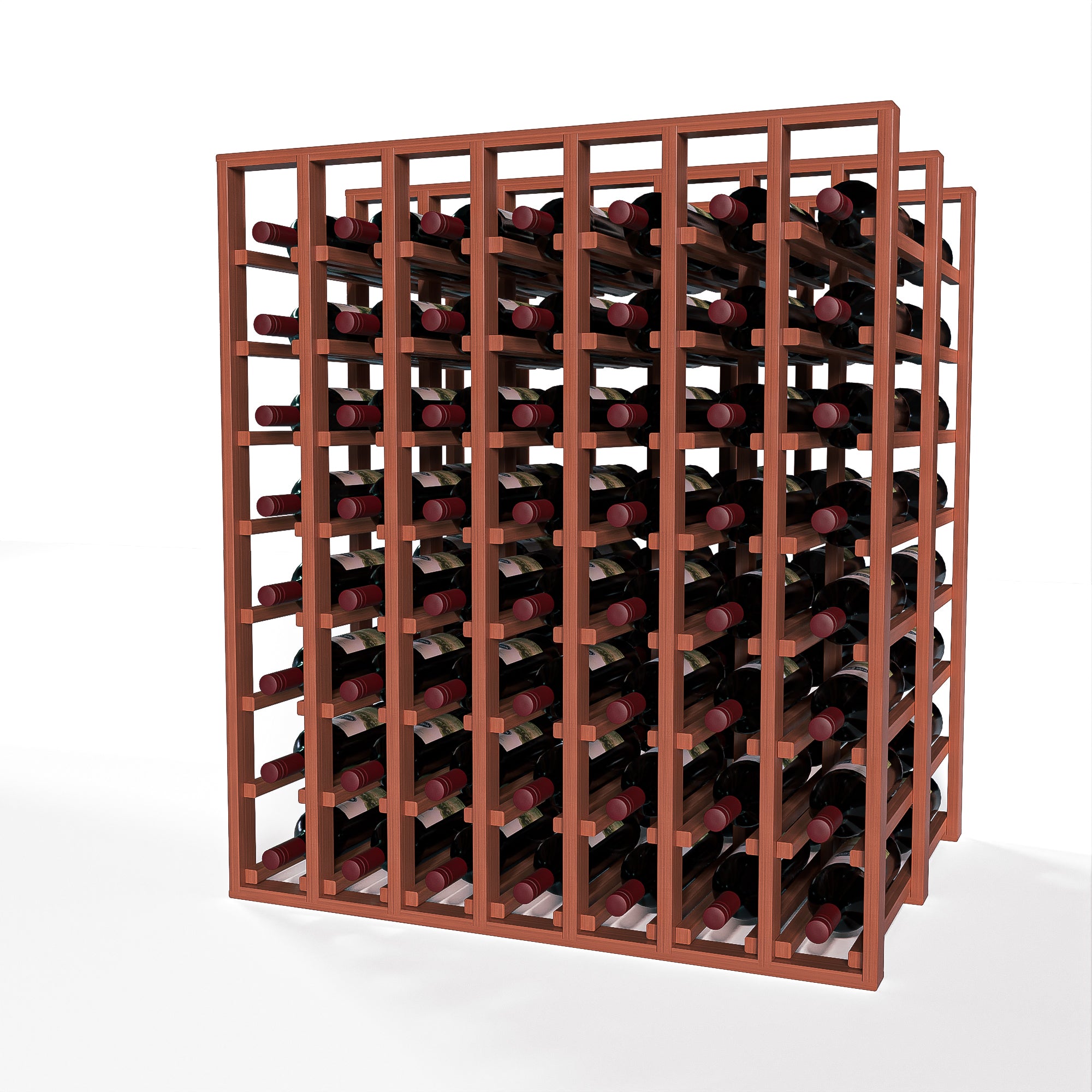 GrandCellar™ - 7 Column Full-Depth Double Deep Wine Rack - 36