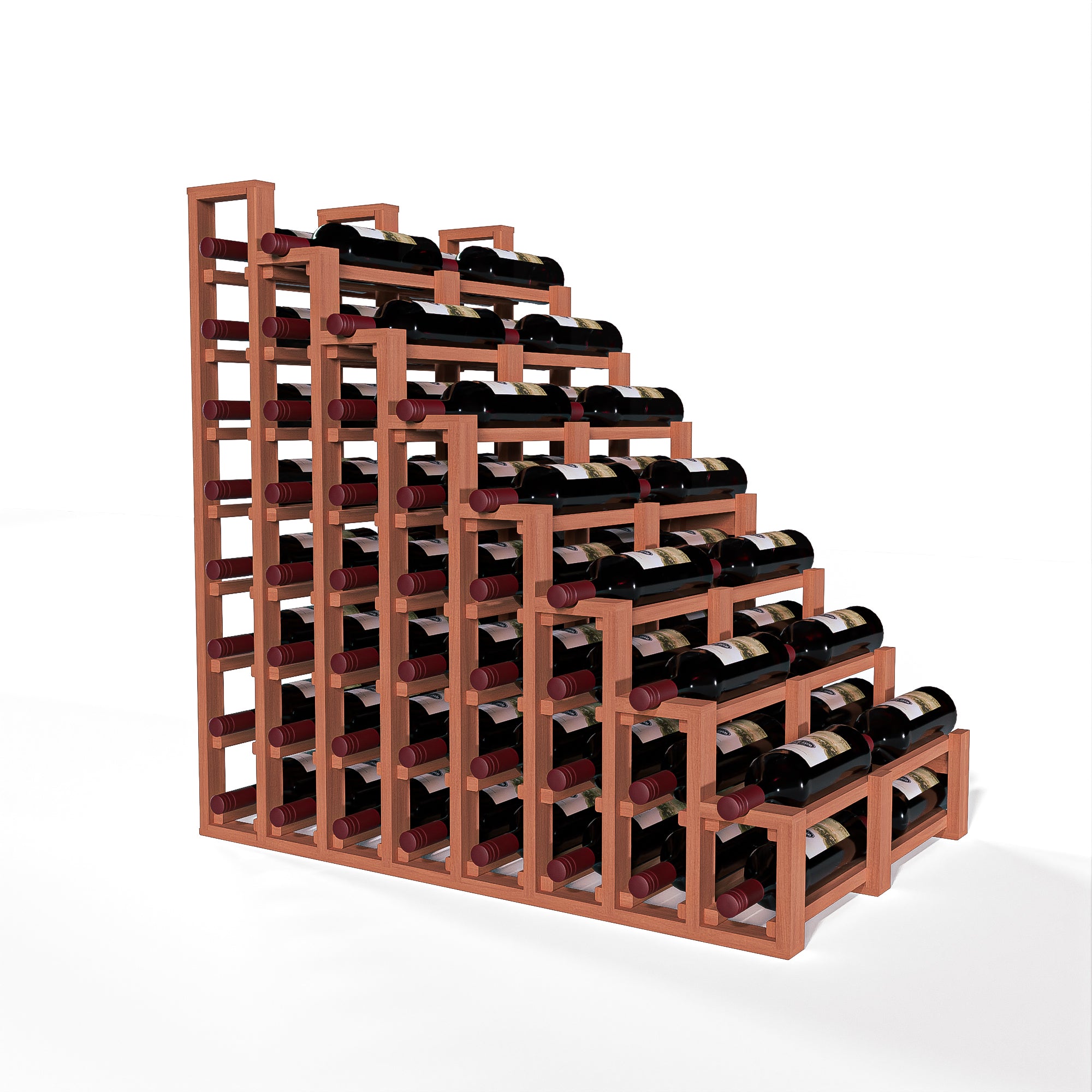 GrandCellar™ - 8 Column Full-Depth Double Deep Waterfall - 36