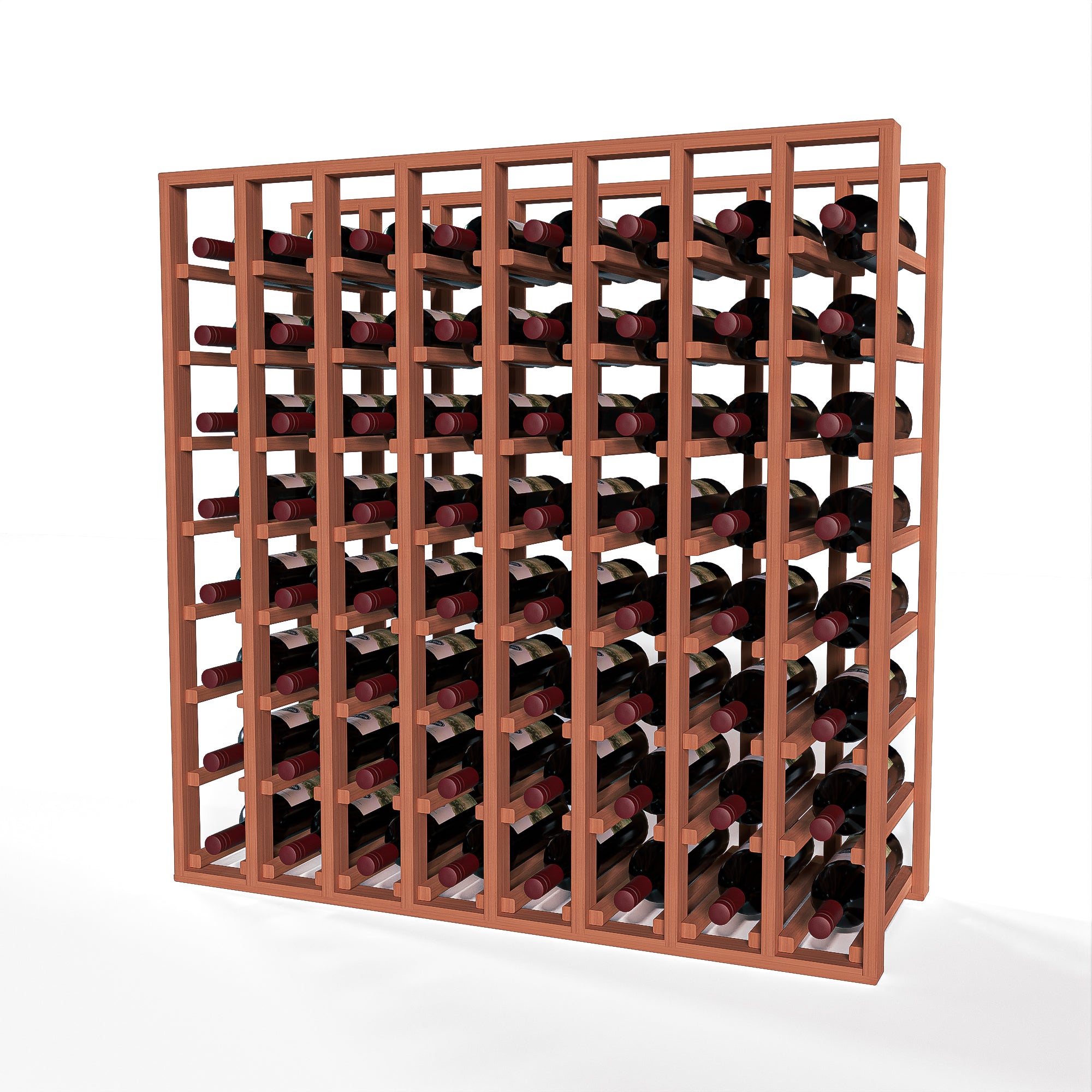 GrandCellar™ - 8 Column Full-Depth Standard Wine Rack - 36