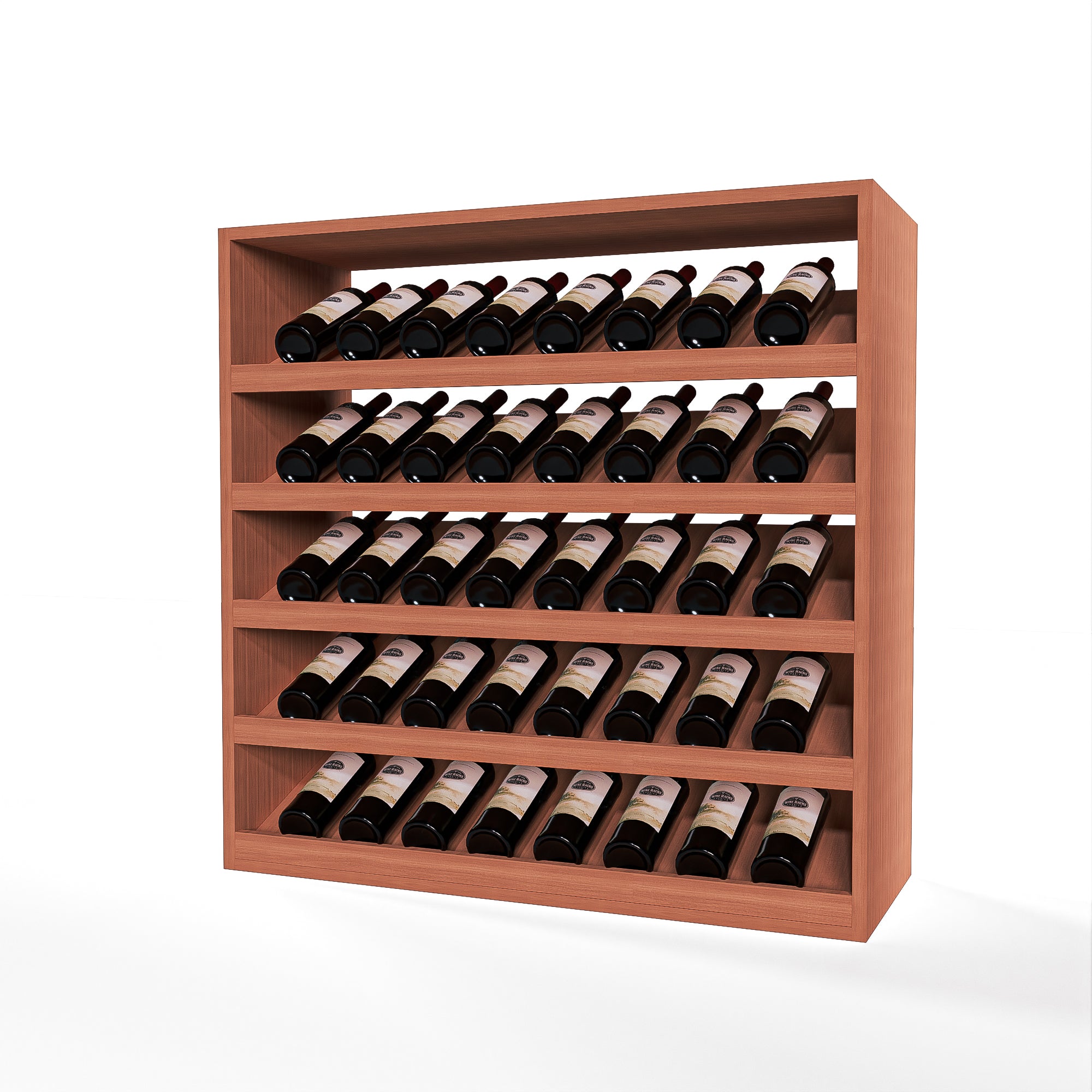 GrandCellar™ - 8 Column Full-Depth Wine Display  - 36