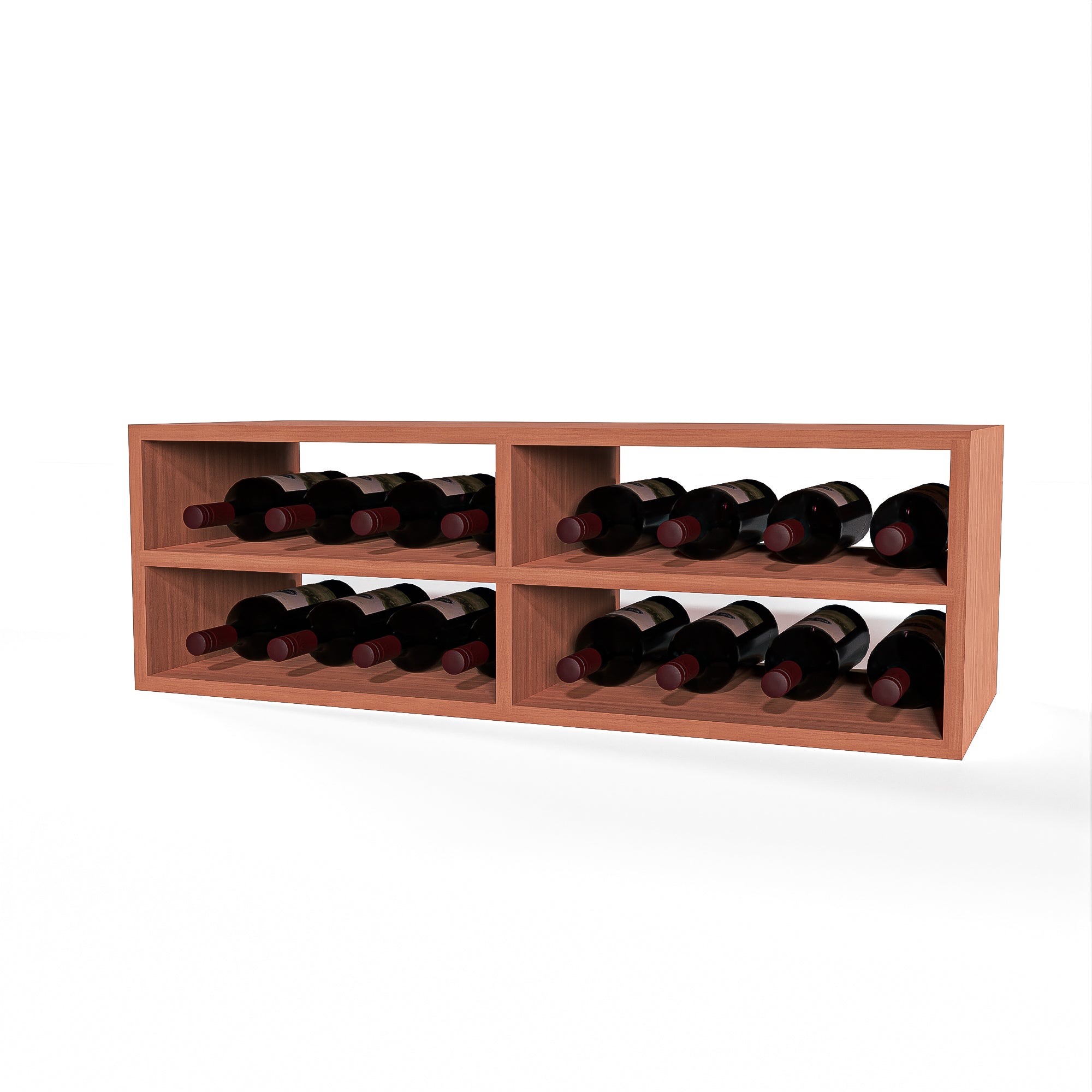 GrandCellar™ - 8 Column Full-Depth Wine Shelf - 12