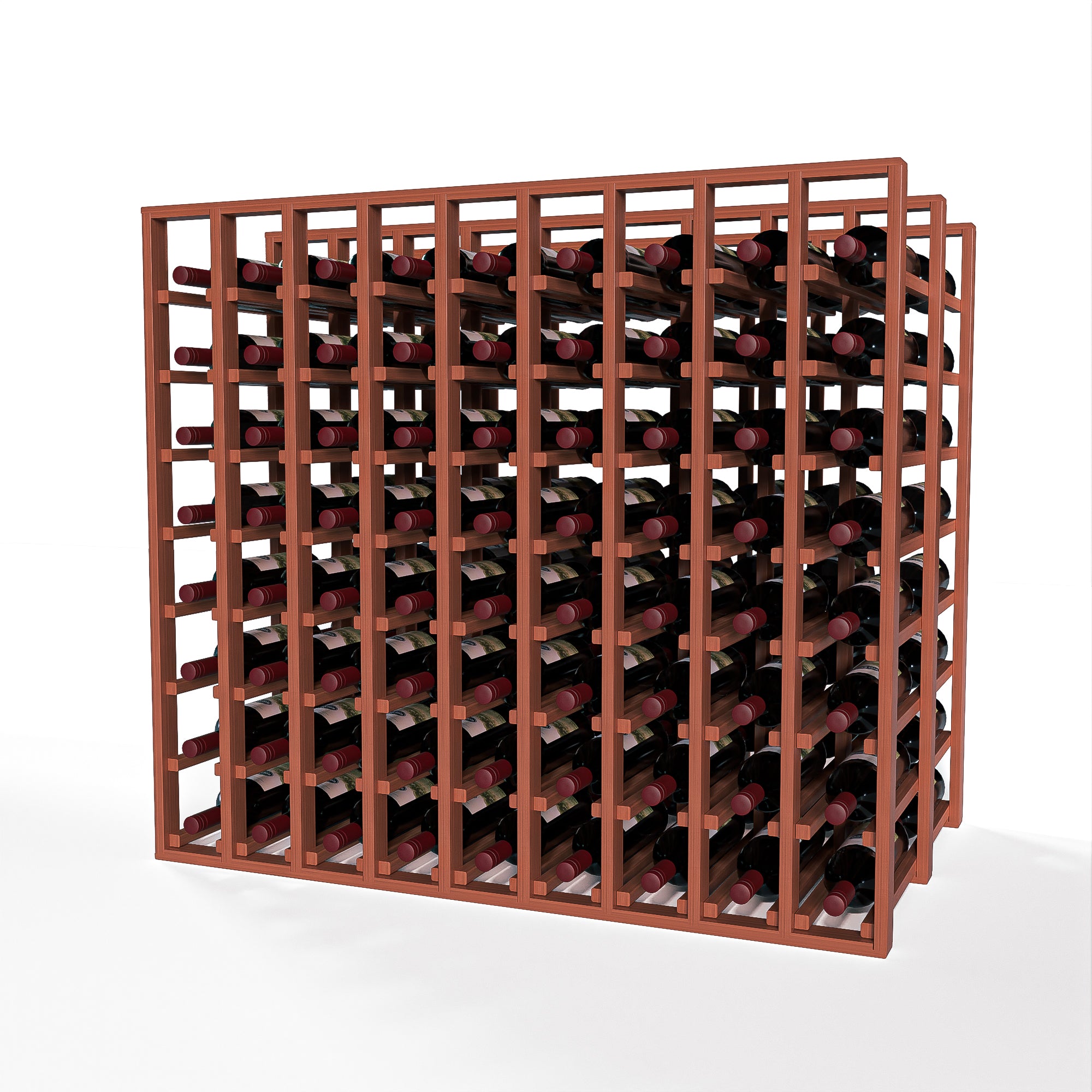 GrandCellar™ - 9 Column Full-Depth Double Deep Wine Rack - 36