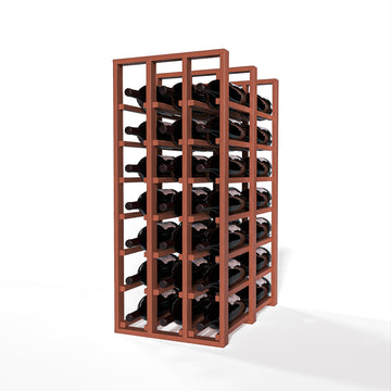 GrandCellar™ - 3 Column Full-Depth Double Deep Magnum Wine Rack - 36