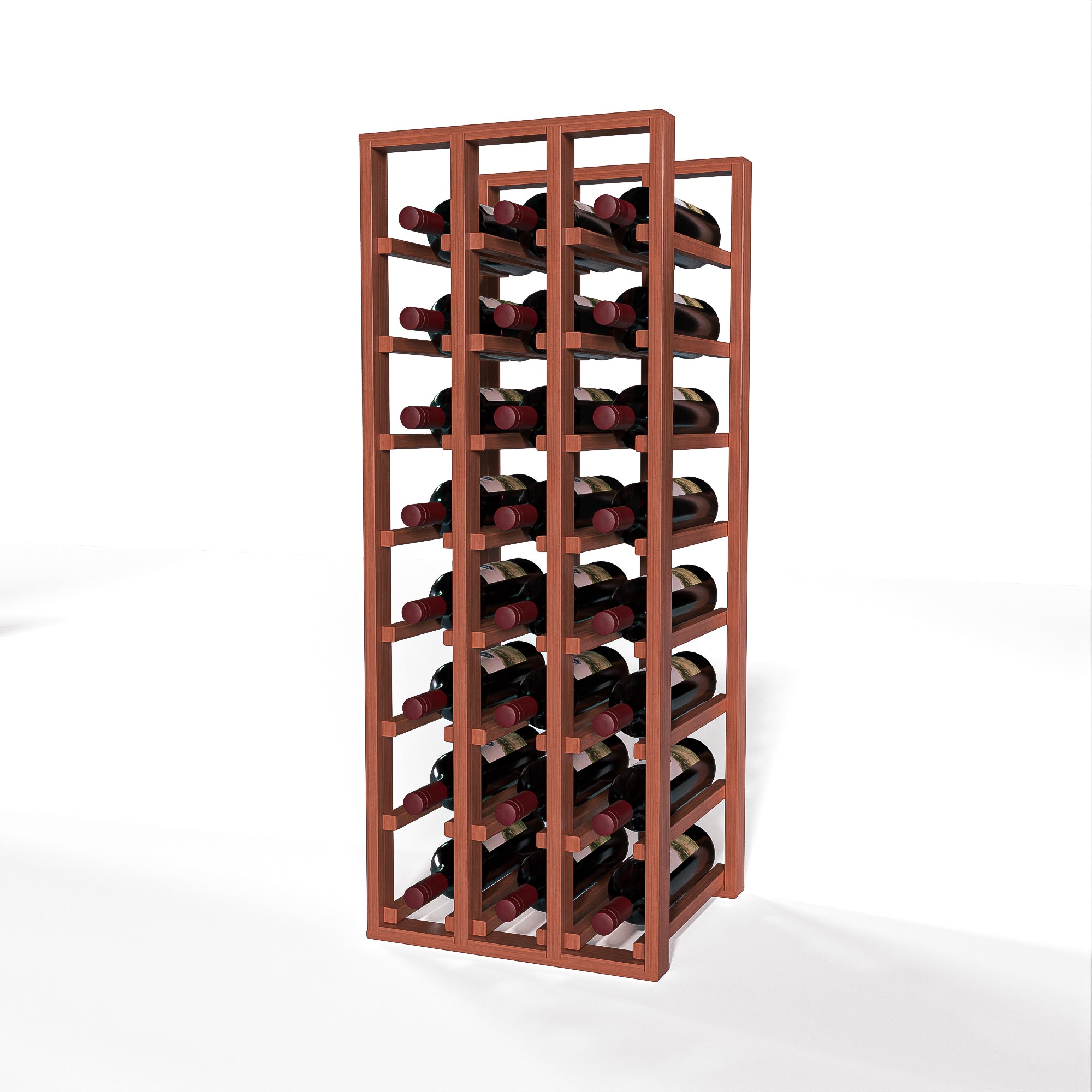 GrandCellar™ - 3 Column Full-Depth Standard Wine Rack - 36