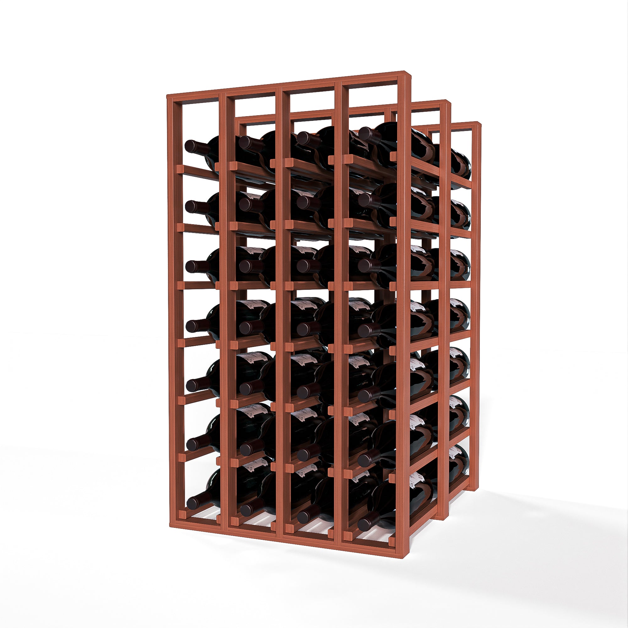 GrandCellar™ - 4 Column Full-Depth Double Deep Magnum Wine Rack - 36