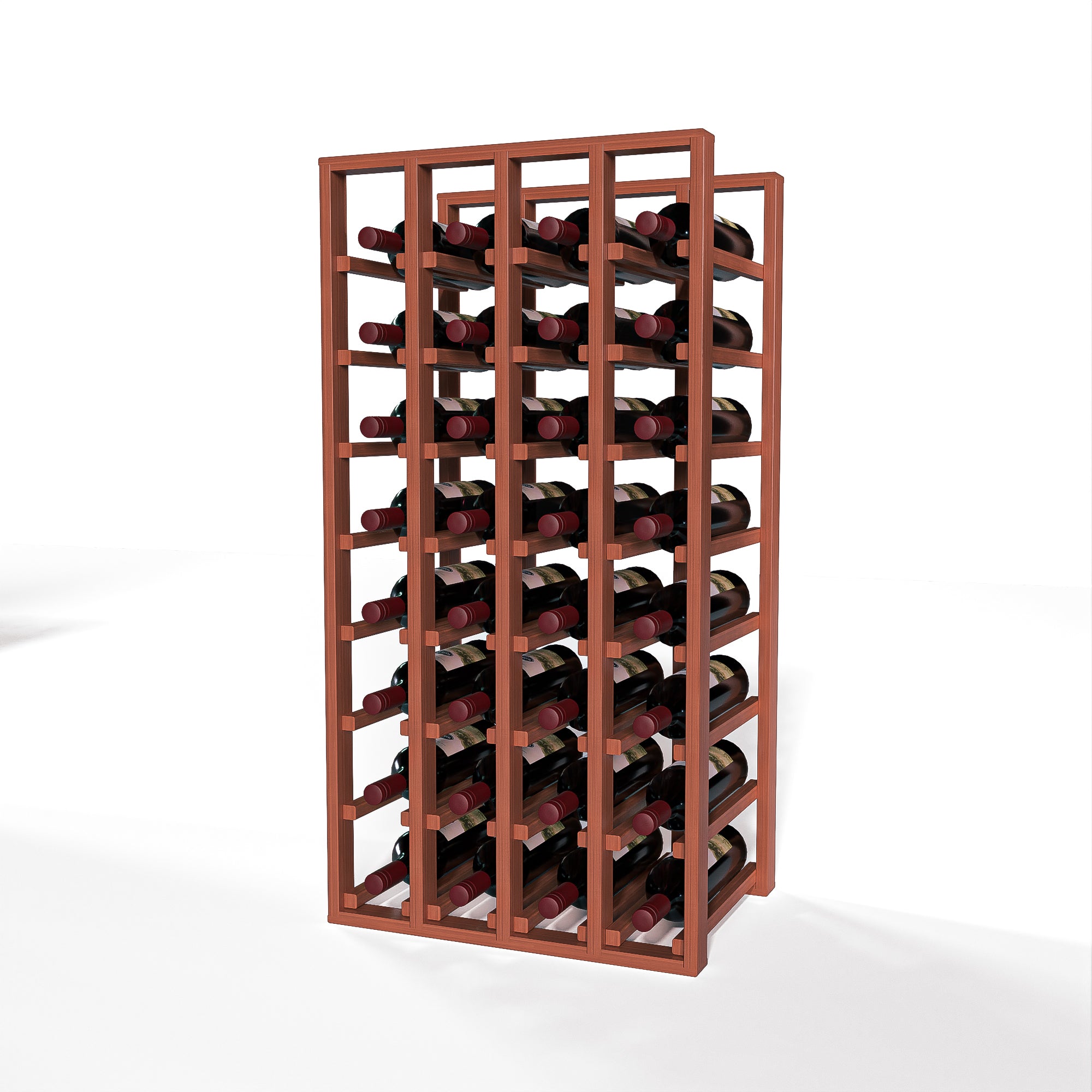GrandCellar™ - 4 Column Full-Depth Standard Wine Rack - 36