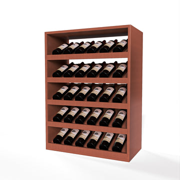 GrandCellar™ - 6 Column Full-Depth Cradle Wine Display - 36