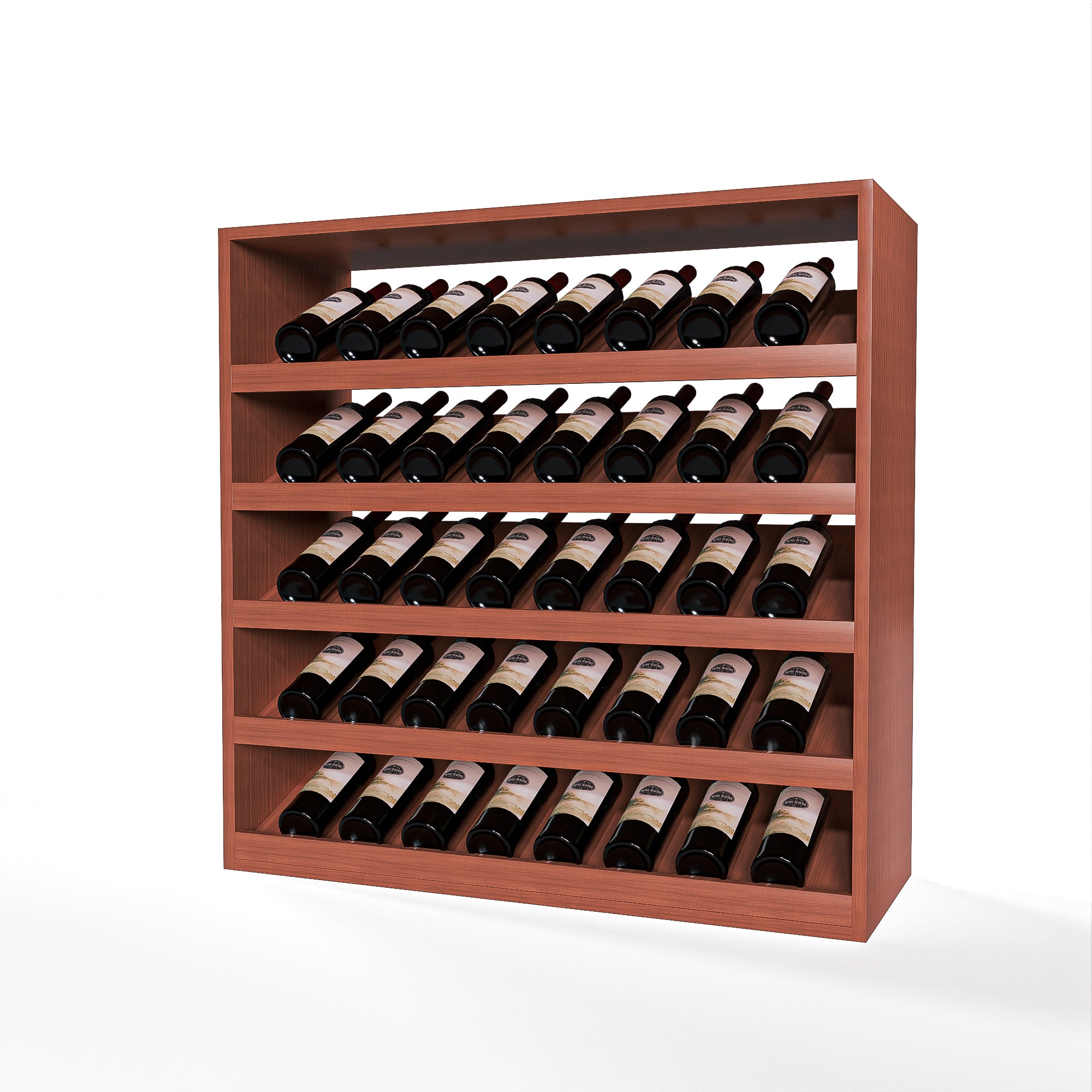 GrandCellar™ - 8 Column Full-Depth Wine Display  - 36