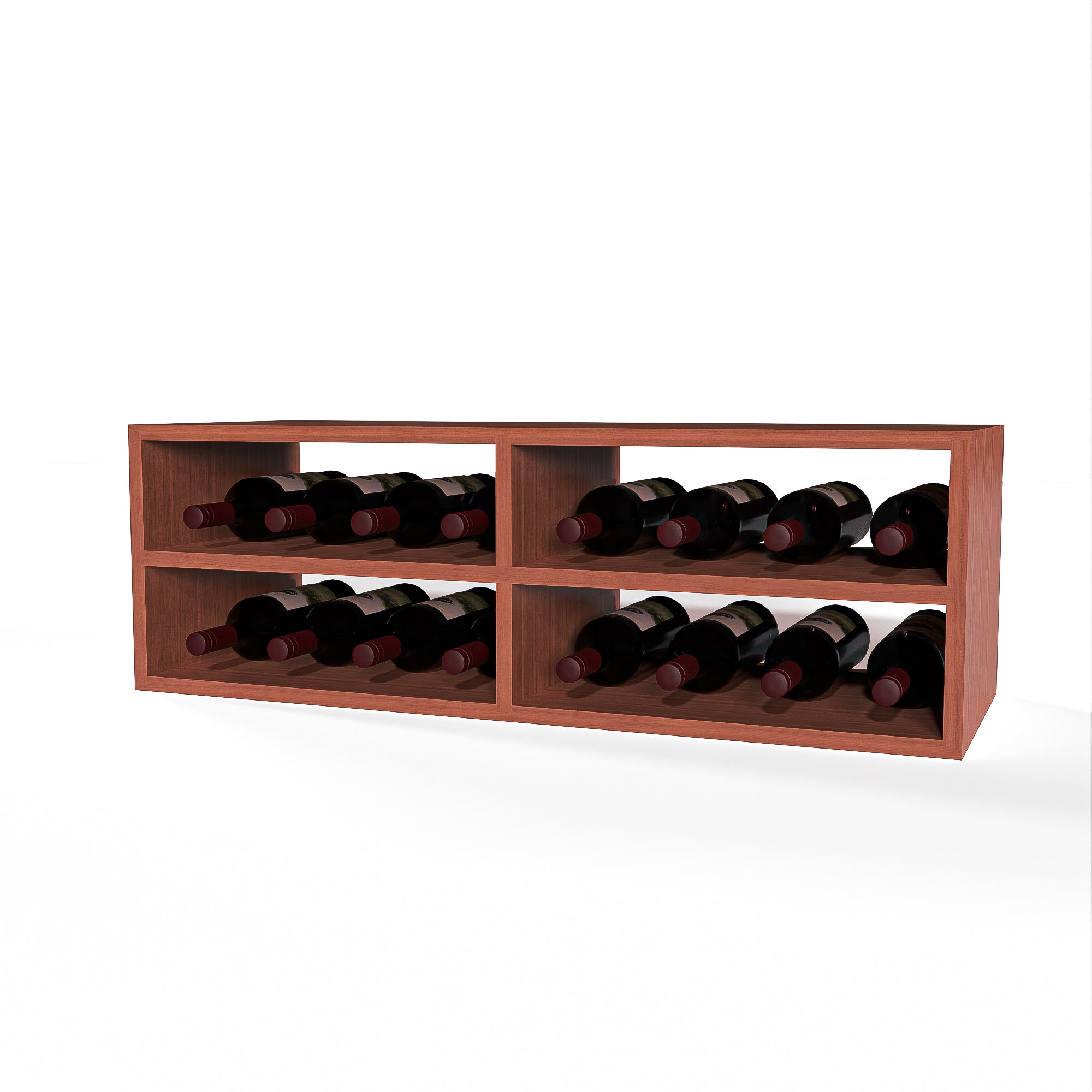GrandCellar™ - 8 Column Full-Depth Wine Shelf - 12