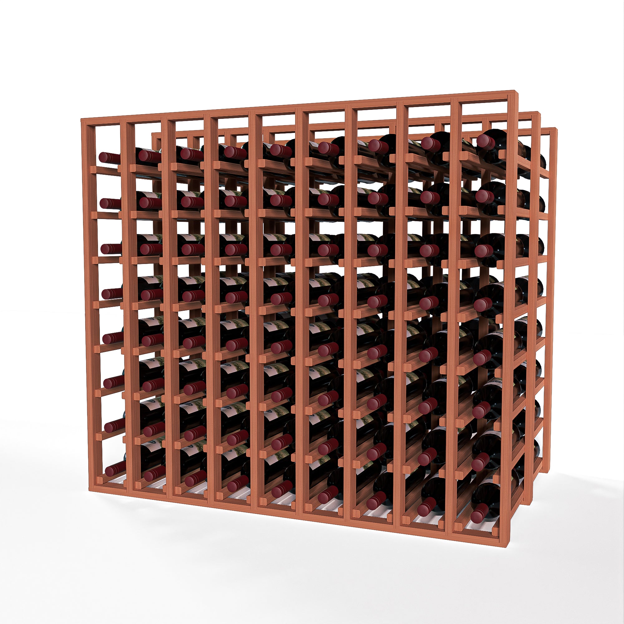 GrandCellar™ - 9 Column Full-Depth Double Deep Wine Rack - 36