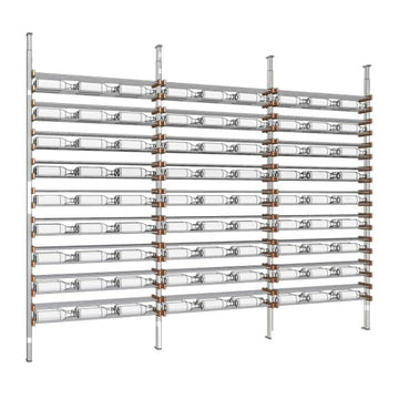 The Streamline, Walnut and Silver Metal