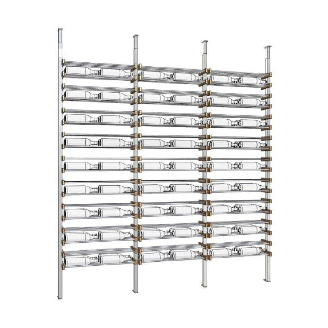 The Streamline, Walnut and Silver Metal