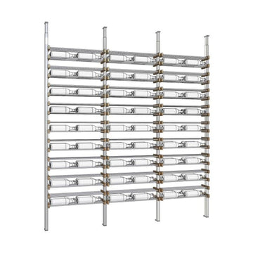 The Streamline, Walnut and Silver Metal