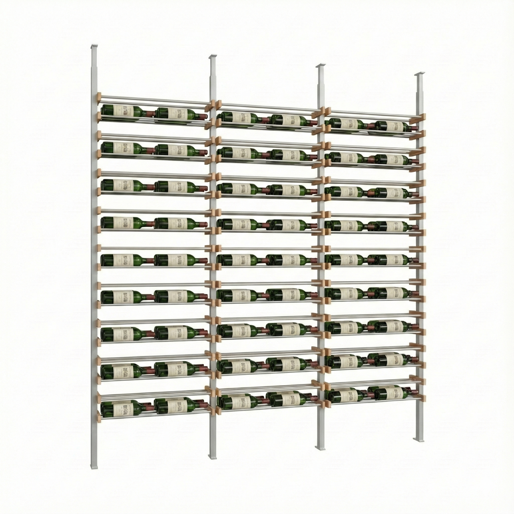 The Streamline, Walnut and Silver Metal