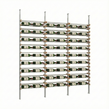 The Streamline, Walnut and Silver Metal