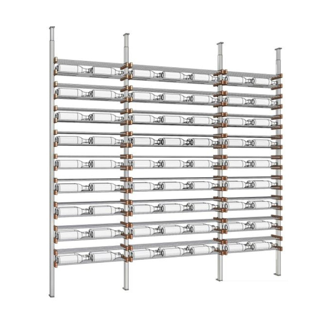 The Streamline, Walnut and Silver Metal