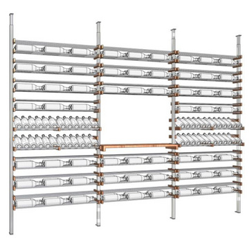 The Tasting, Walnut and Silver Metal