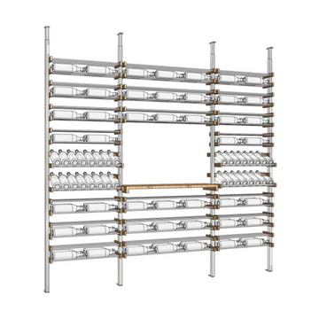 The Tasting, Walnut and Silver Metal