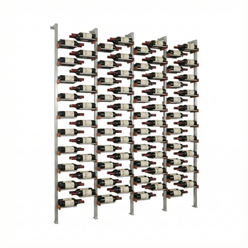 The Floating, Walnut and Silver Metal