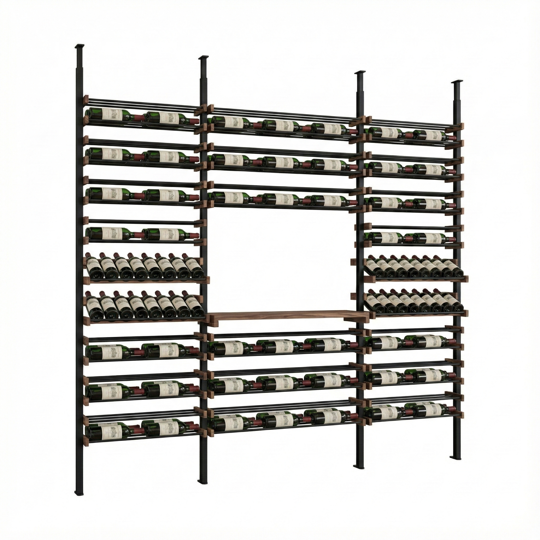 The Tasting, Walnut and Silver Metal