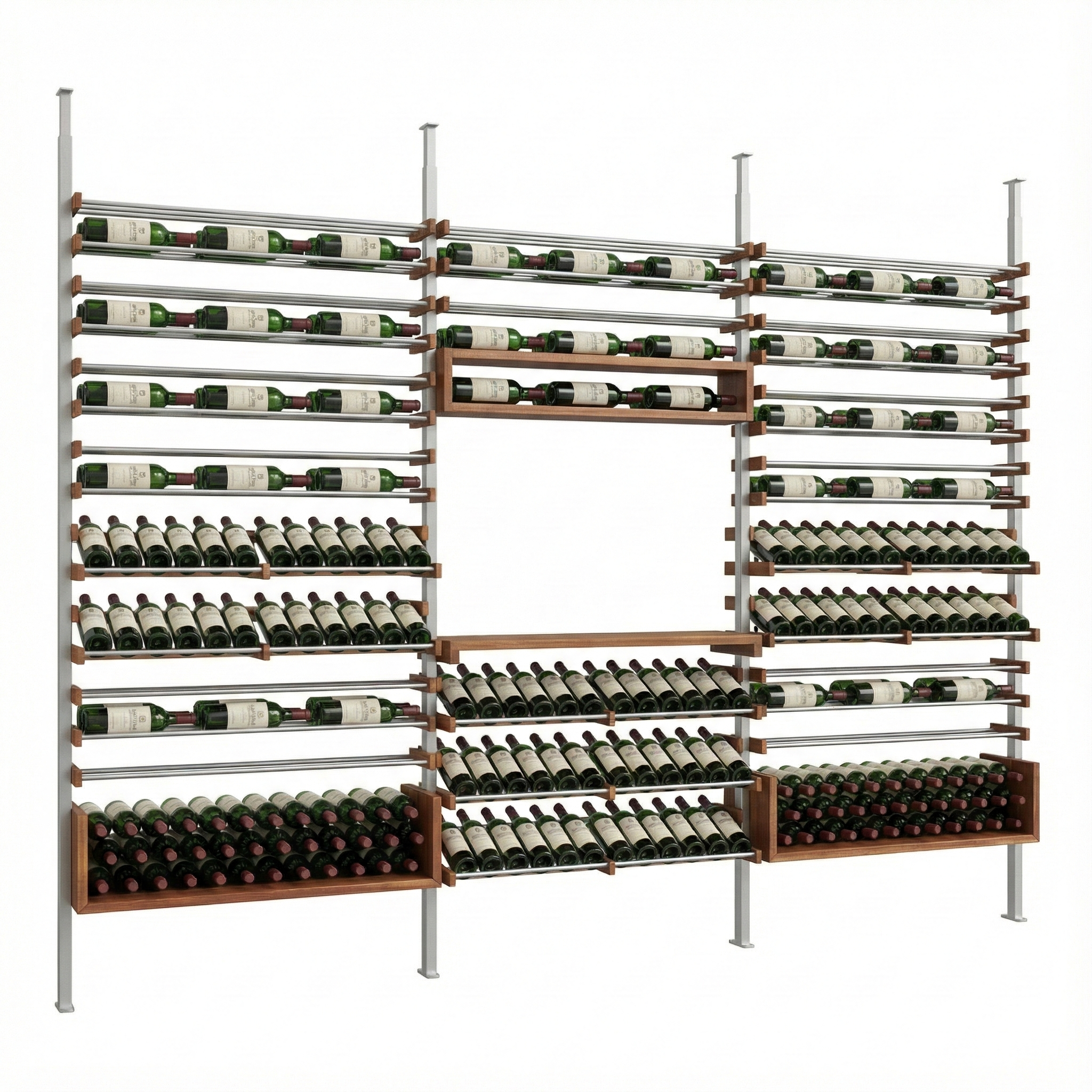 The Works, Walnut and Silver Metal