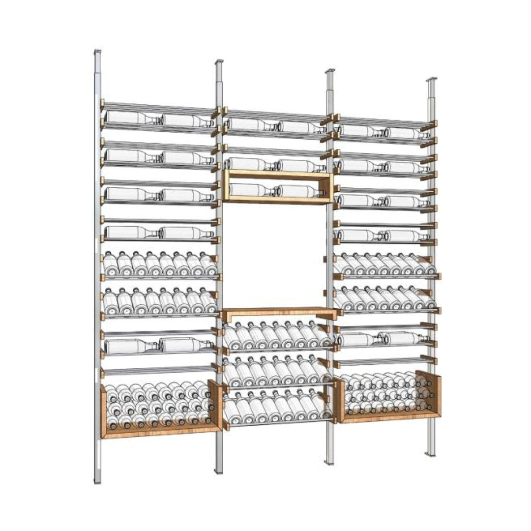 The Works, Walnut and Silver Metal